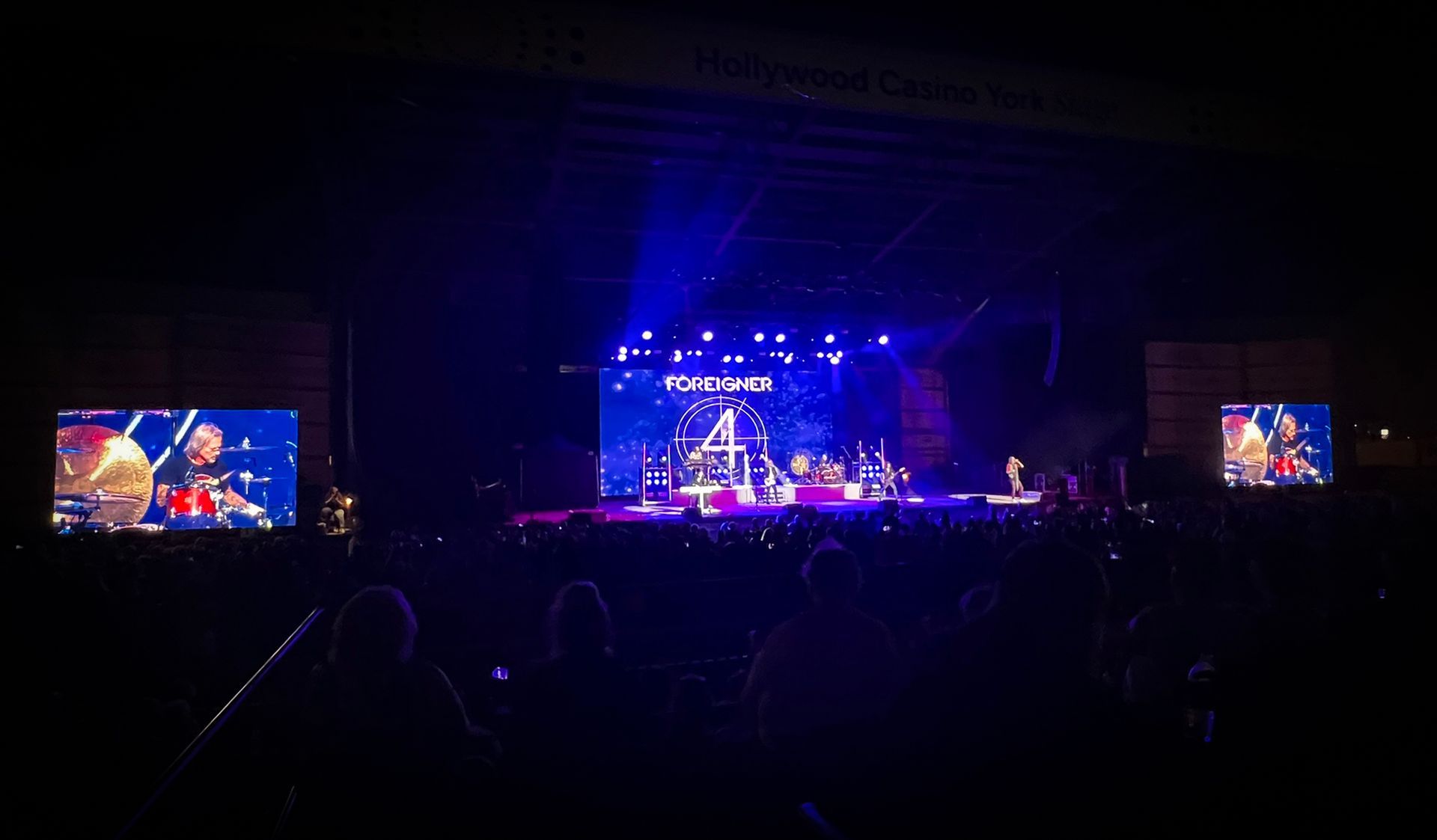 York State Fair Pennsylvania Concert LED Wall Rentals Foreigner Wide 2