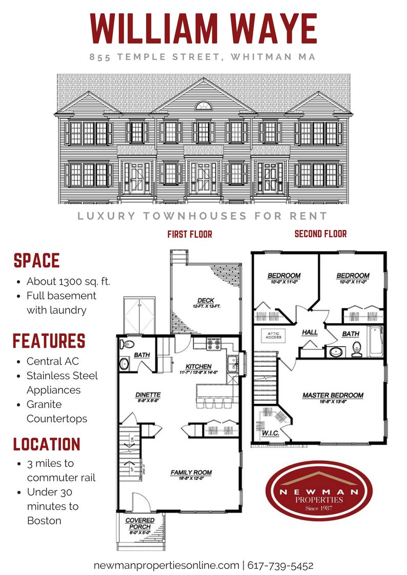 A black and white floor plan of a house called william waye