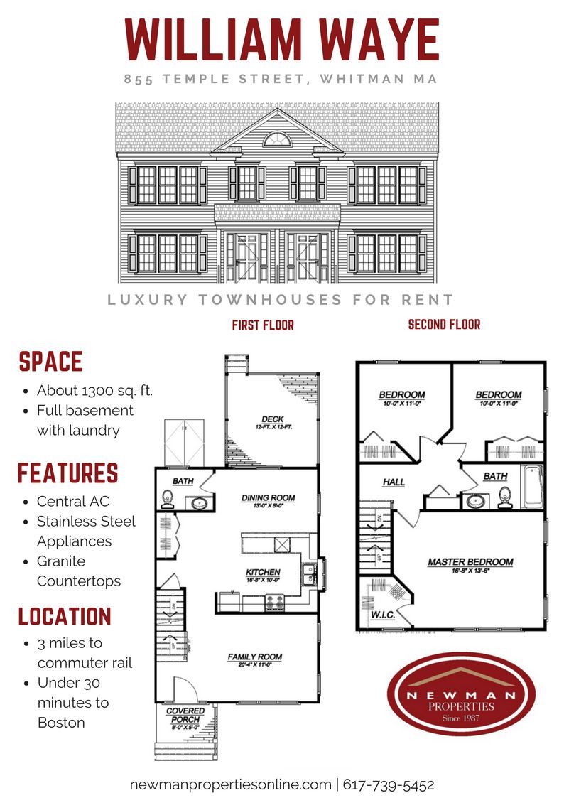 A black and white floor plan of a house called william waye.