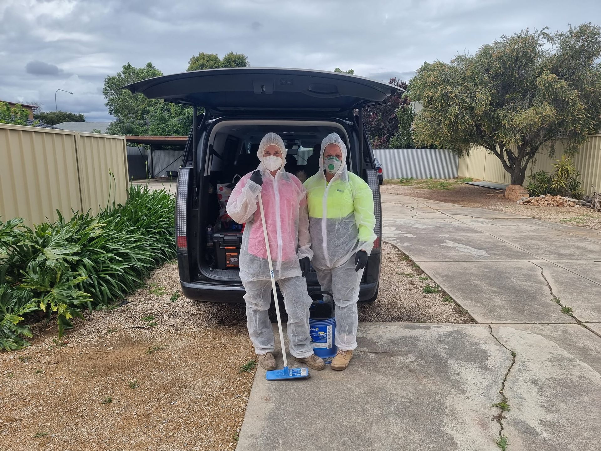 Two A+ State Cleaning Personnel — Adelaide, SA — A+ State Cleaning Services