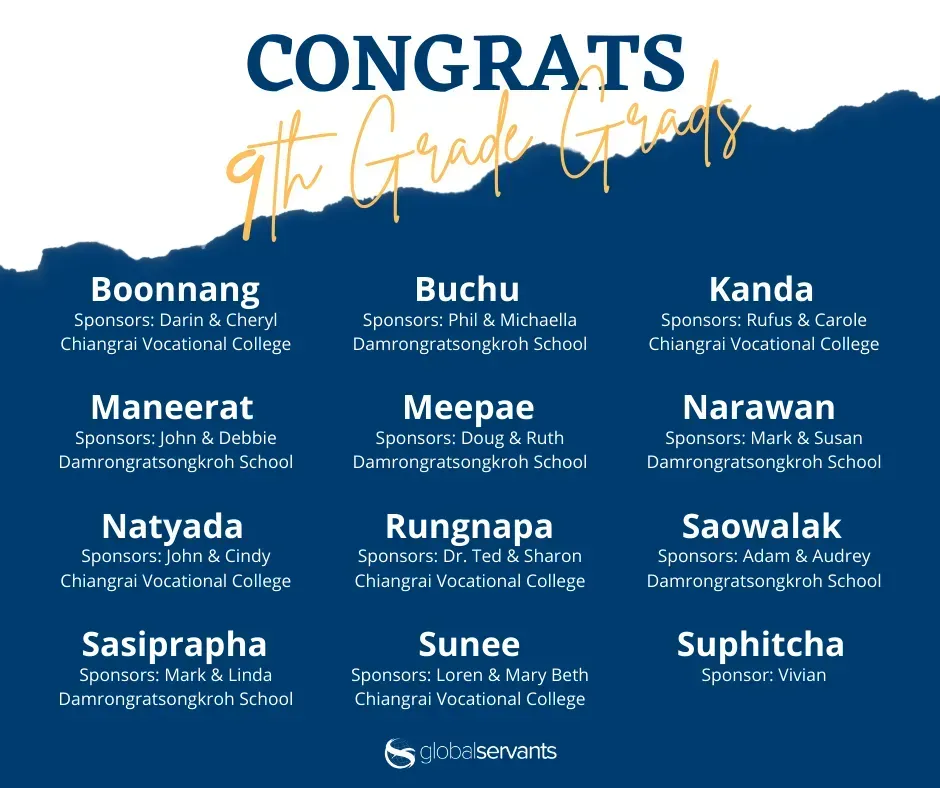 A poster that says congrats 9th grade students