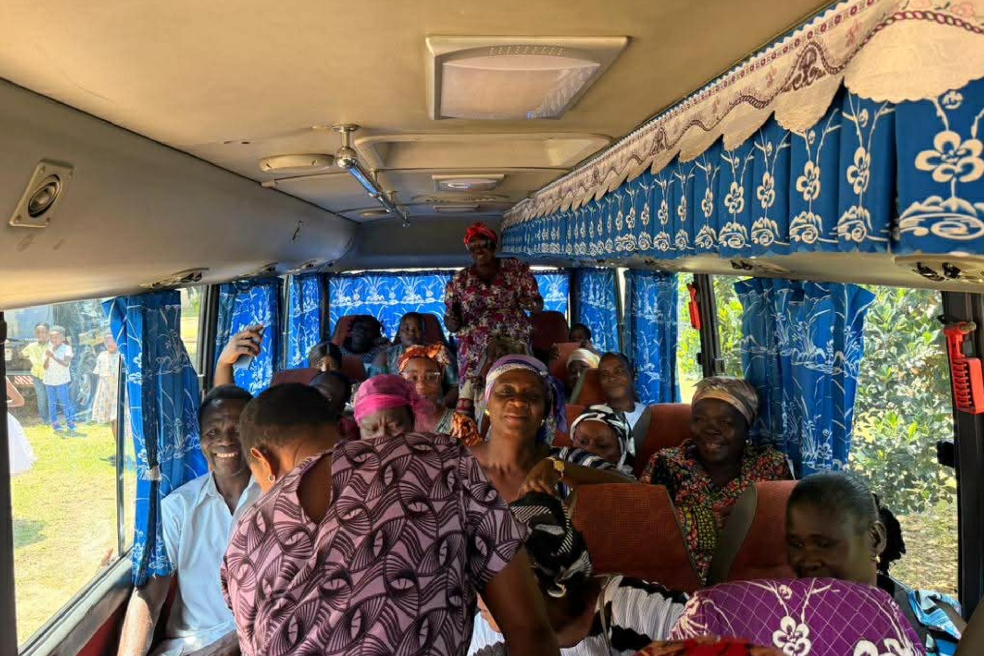 A Promise Fulfilled: The New Bus Arrives in Ghana