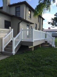 Decking In House Beside The Tree - Decking Services in Wyncote, PA
