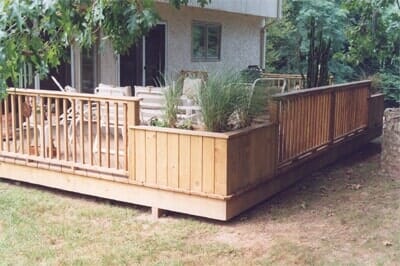 Simple House With Decking - Decking Services in Wyncote, PA