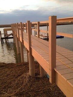 Brown Decking Near Seashore - Decking Services in Wyncote, PA