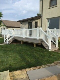 White Stairs - Decking Services in Wyncote, PA