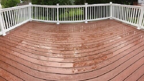 Wet Deck (2)  - Decking Services in Wyncote, PA