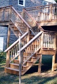 Brown Stairs - Decking Services in Wyncote, PA