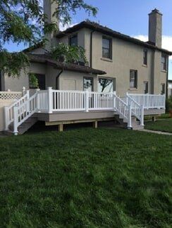 House With Tree - Decking Services in Wyncote, PA