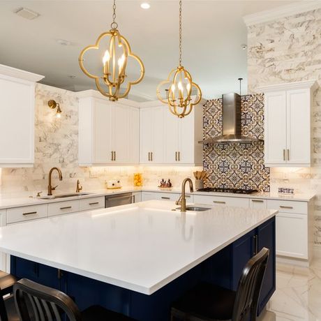 Luxury White Kitchen Design