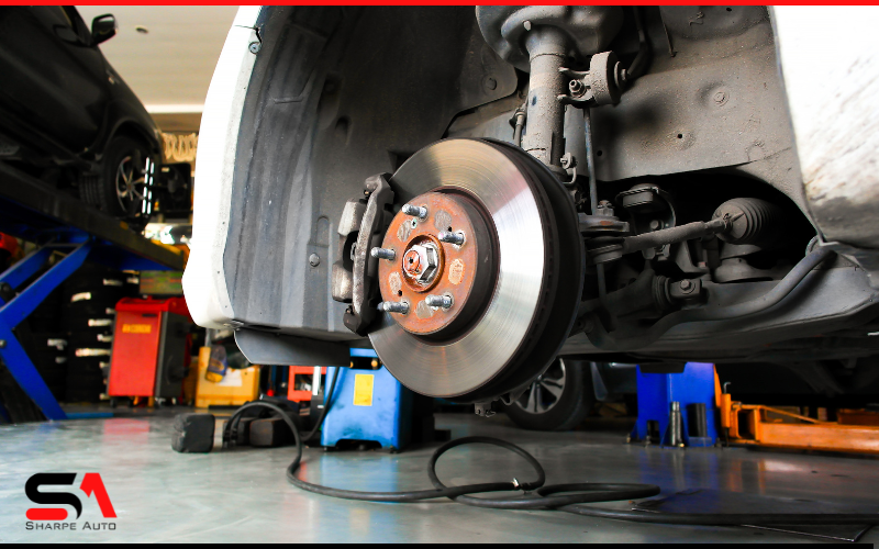 car brake inspection in Santee, CA.
