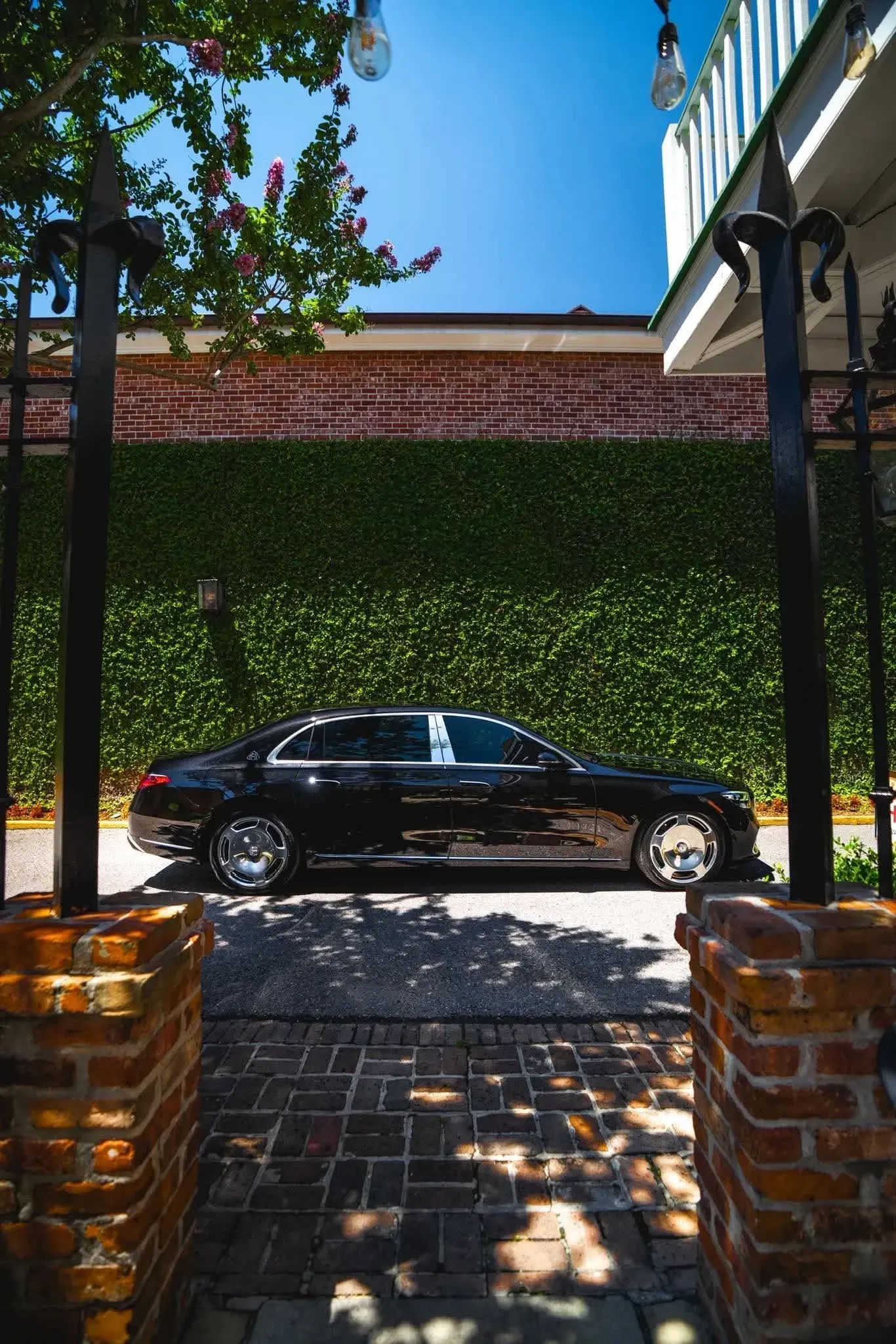 Mercedes-Maybach flagship sedan New Orleans airport