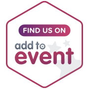 Find us on Add to Event white badge
