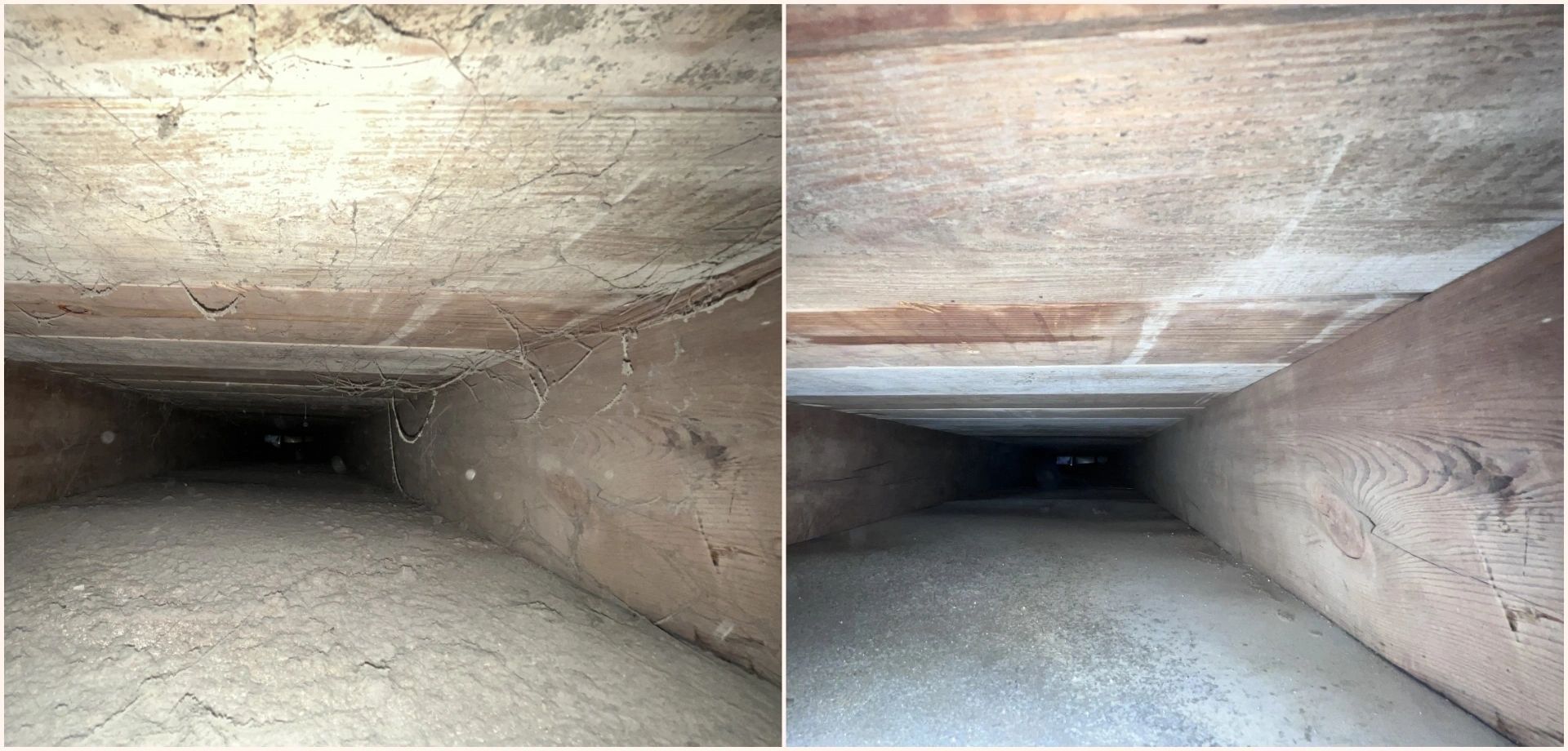 Inside view of a rectangular