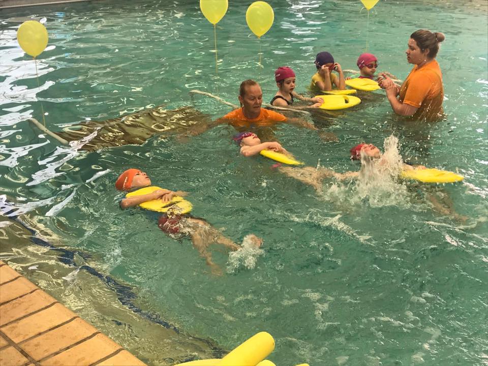 Teaching Children Basic of Swimming — Swim School in Barney Point, QLD