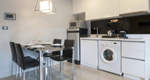 An affordable kitchen installation