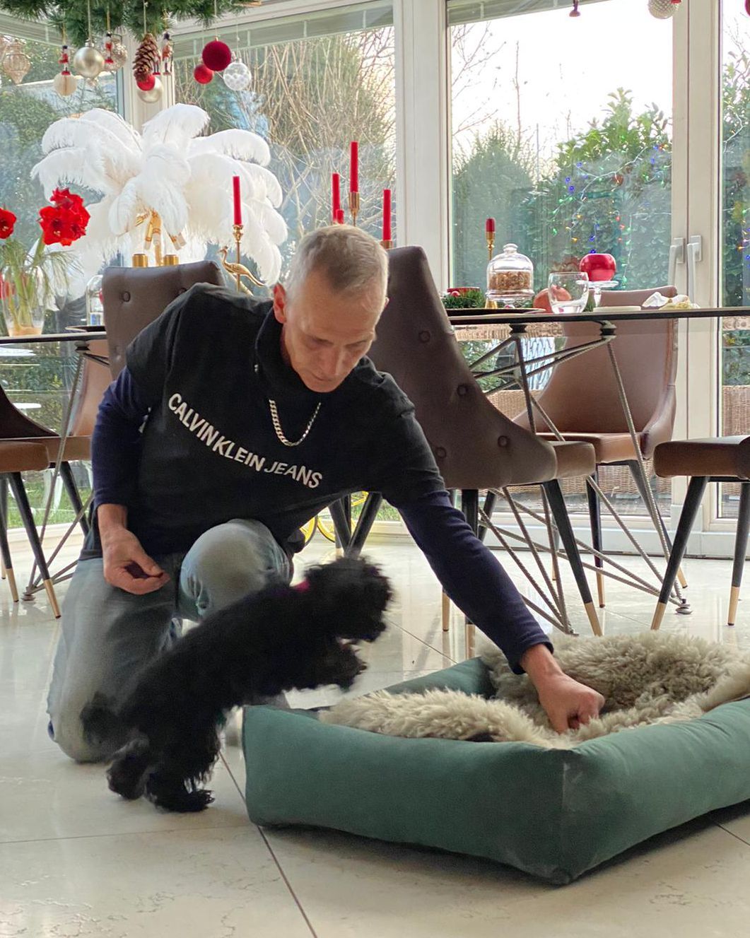 Deckengewöhnung, Hausbesuch