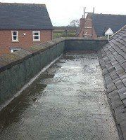 Before roofing service