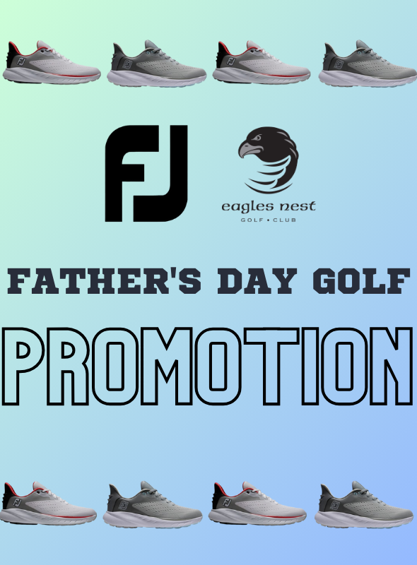 Golf On Father's Day & Receive a Pair of FootJoy Golf Shoes!