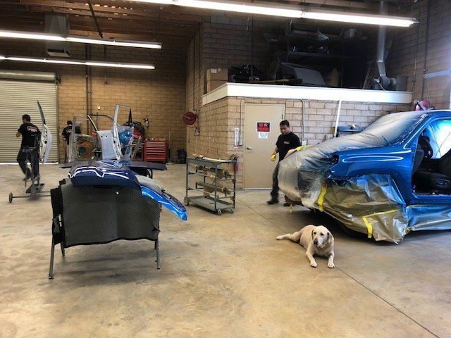 Before and After Pictures —Skirt Repair in Redlands, CA