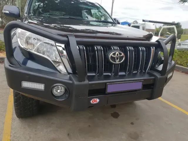 A Toyota Black SUV with a Bullbar — Autoplus Picton in Picton, NSW