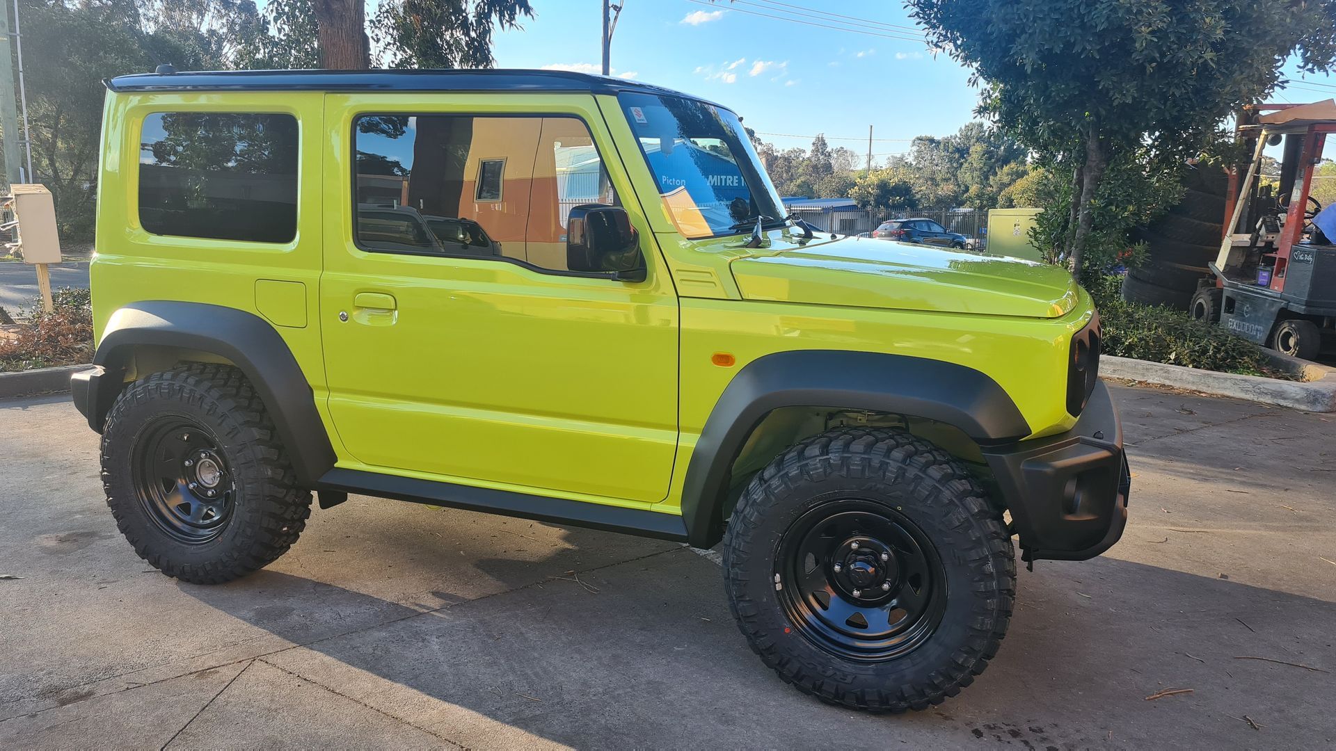 A Lime Green Car — Autoplus Picton in Picton, NSW