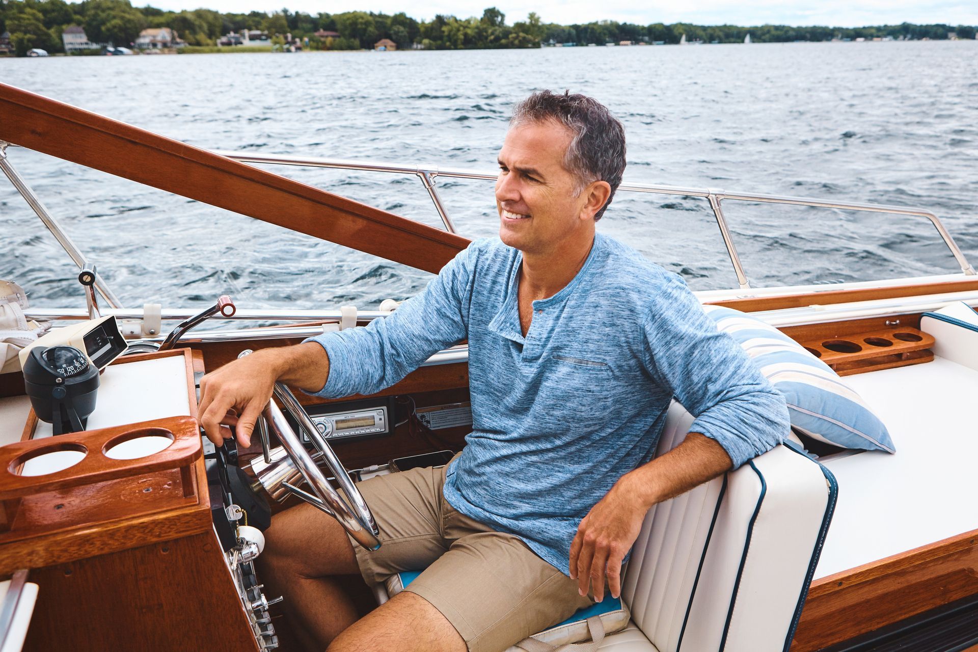 Female guest checking into her hotel room.
