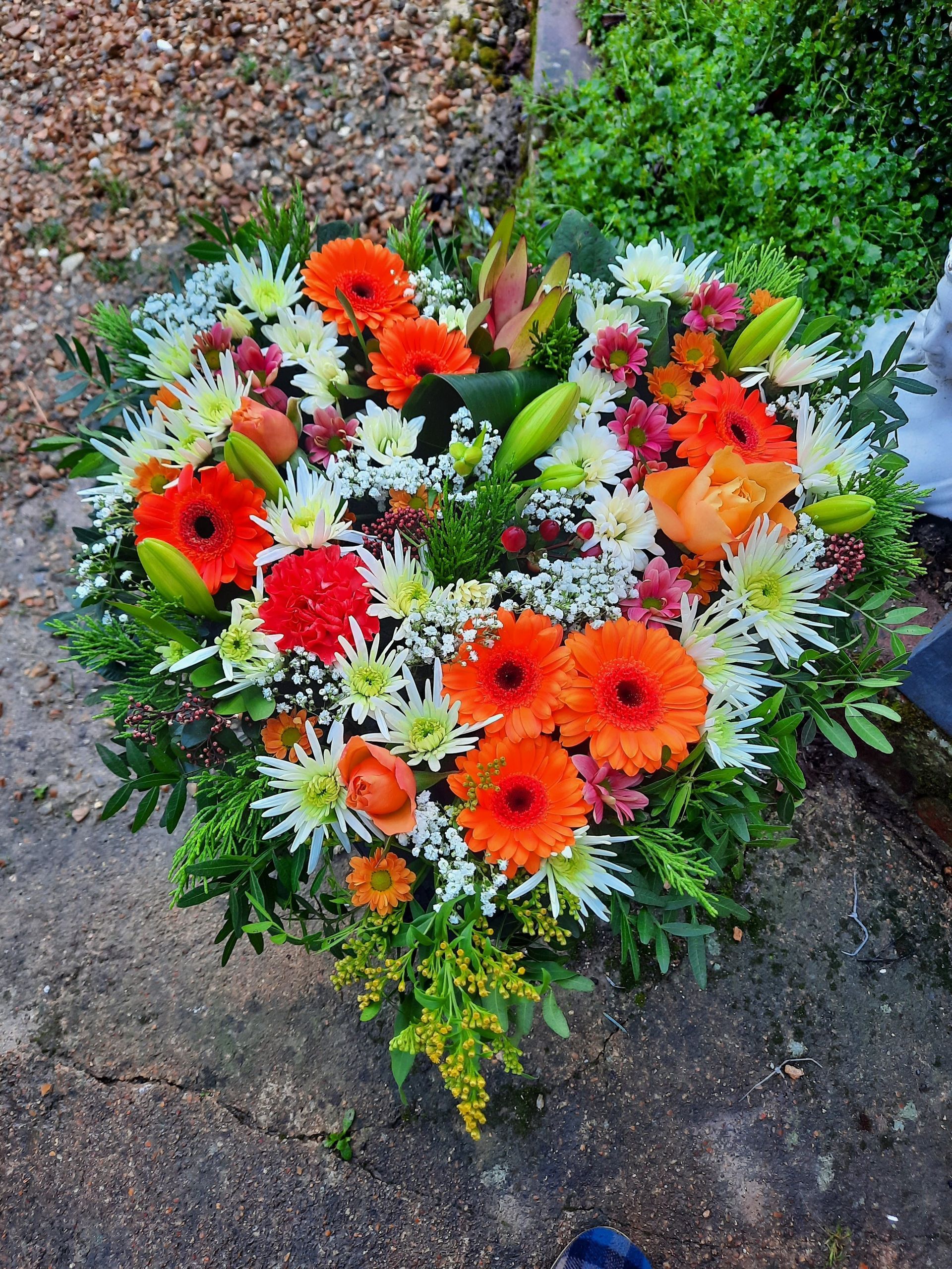 Photos fleurs de deuil