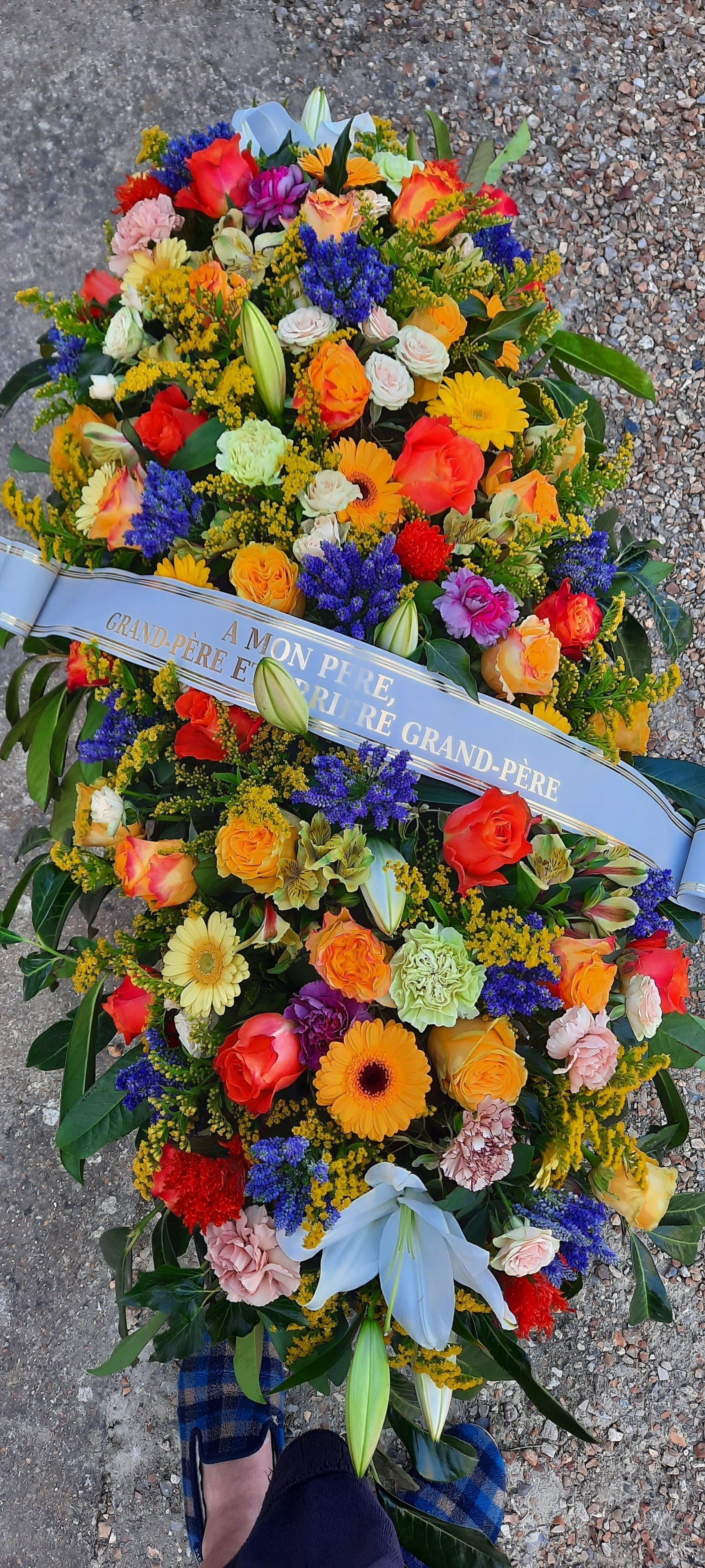 Photos fleurs de deuil