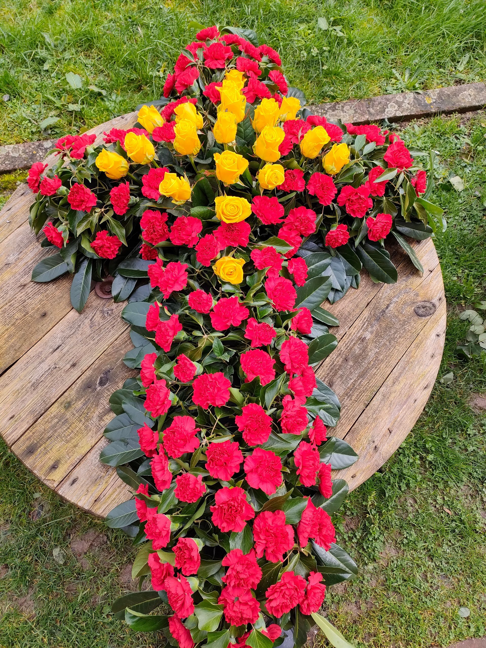 Photos fleurs de deuil