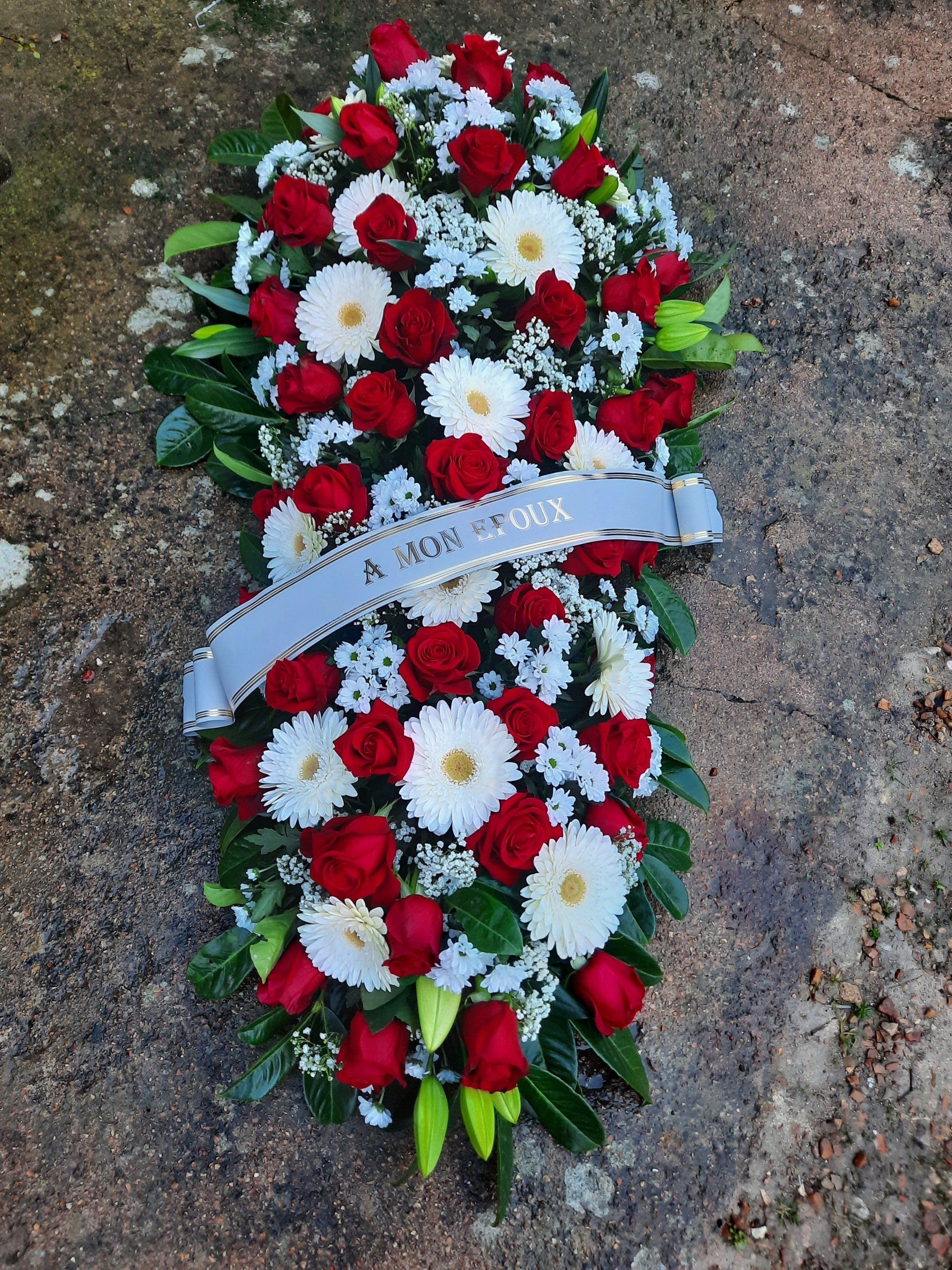 Photos fleurs de deuil