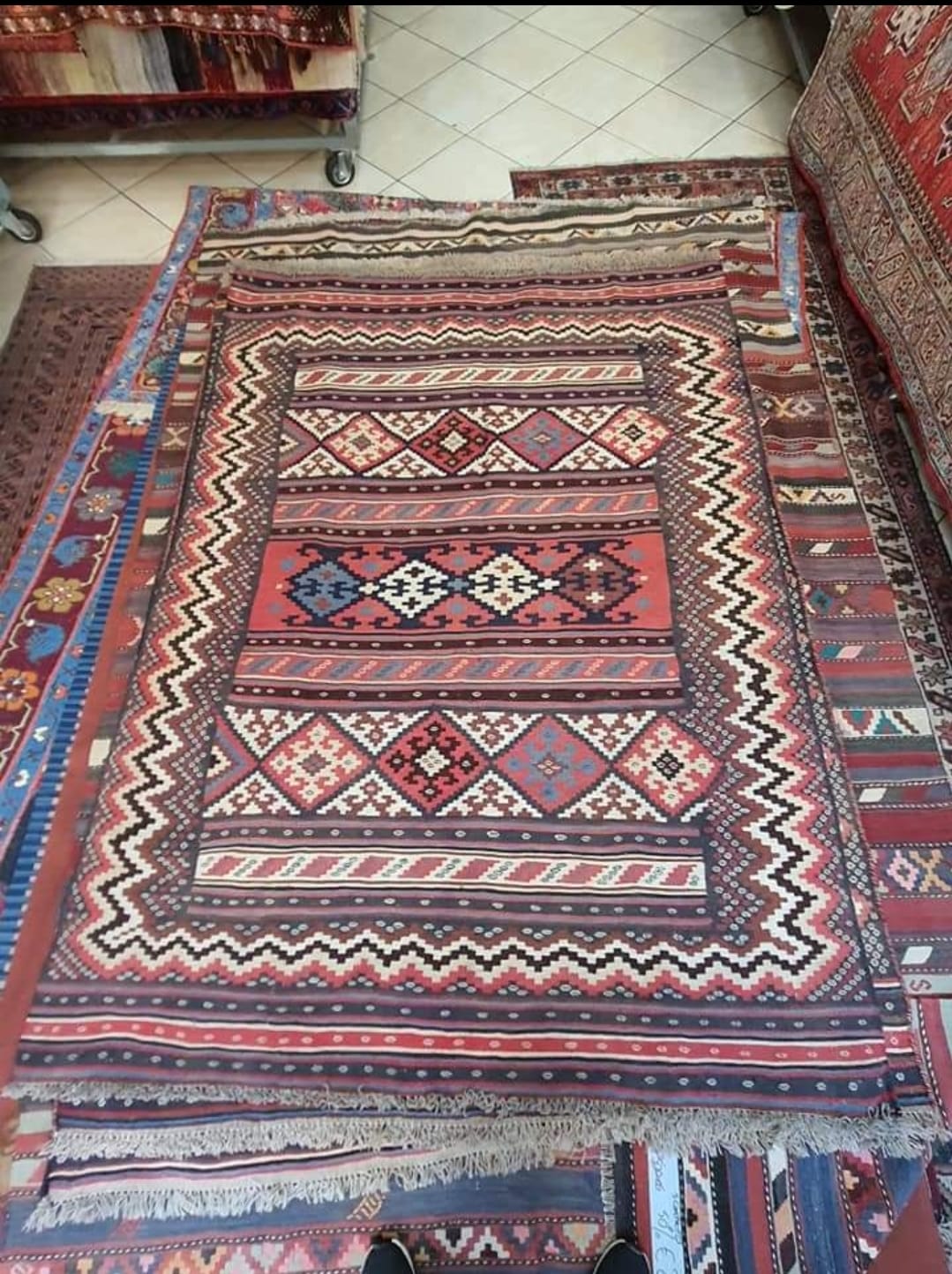 tappeto fatto a mano