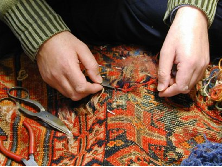 Riparazione tappeti orientali di pregio