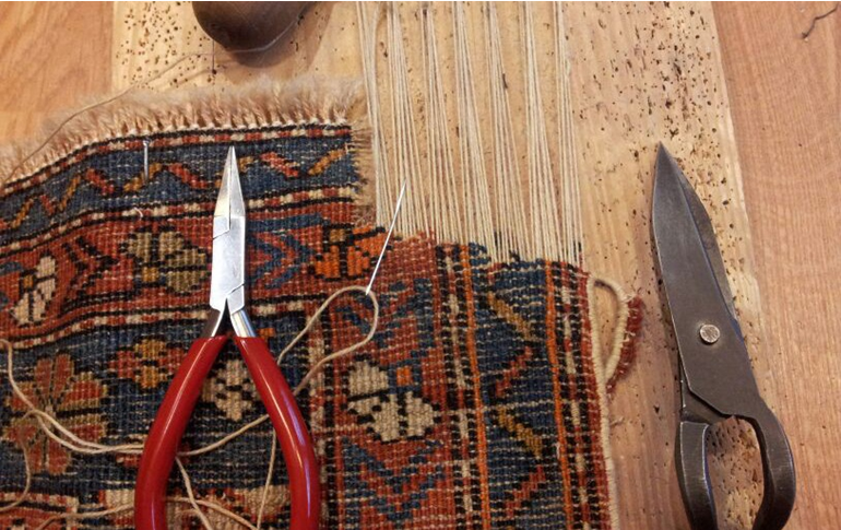 Restauro tappeti persiani
