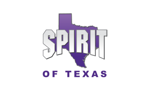 Spirit of Texas cheer logo