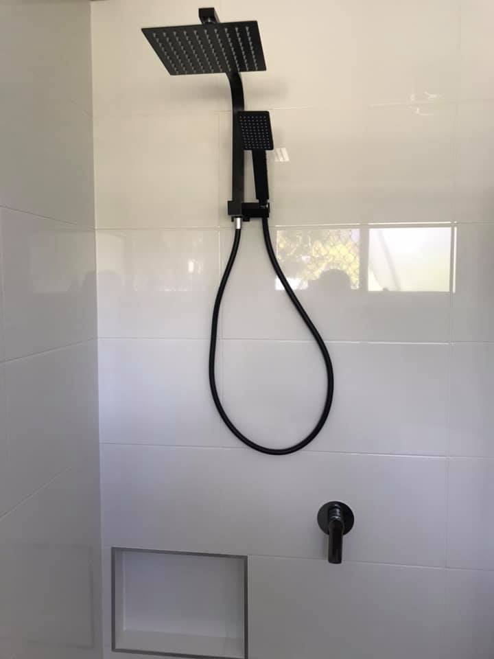 Hot Shower — Country To Coast Plumbing in Hervey Bay, QLD