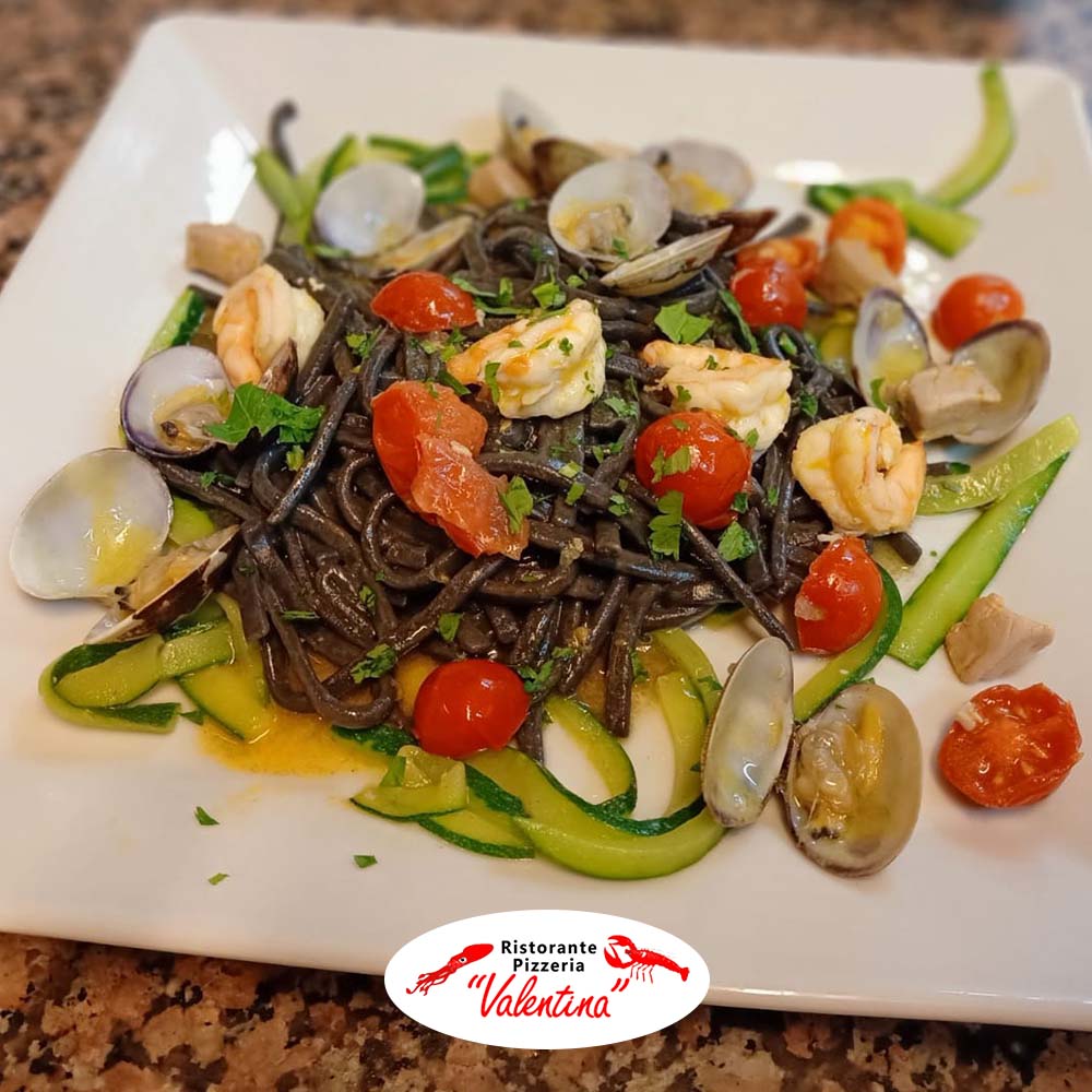 spaghetti al nero di seppia