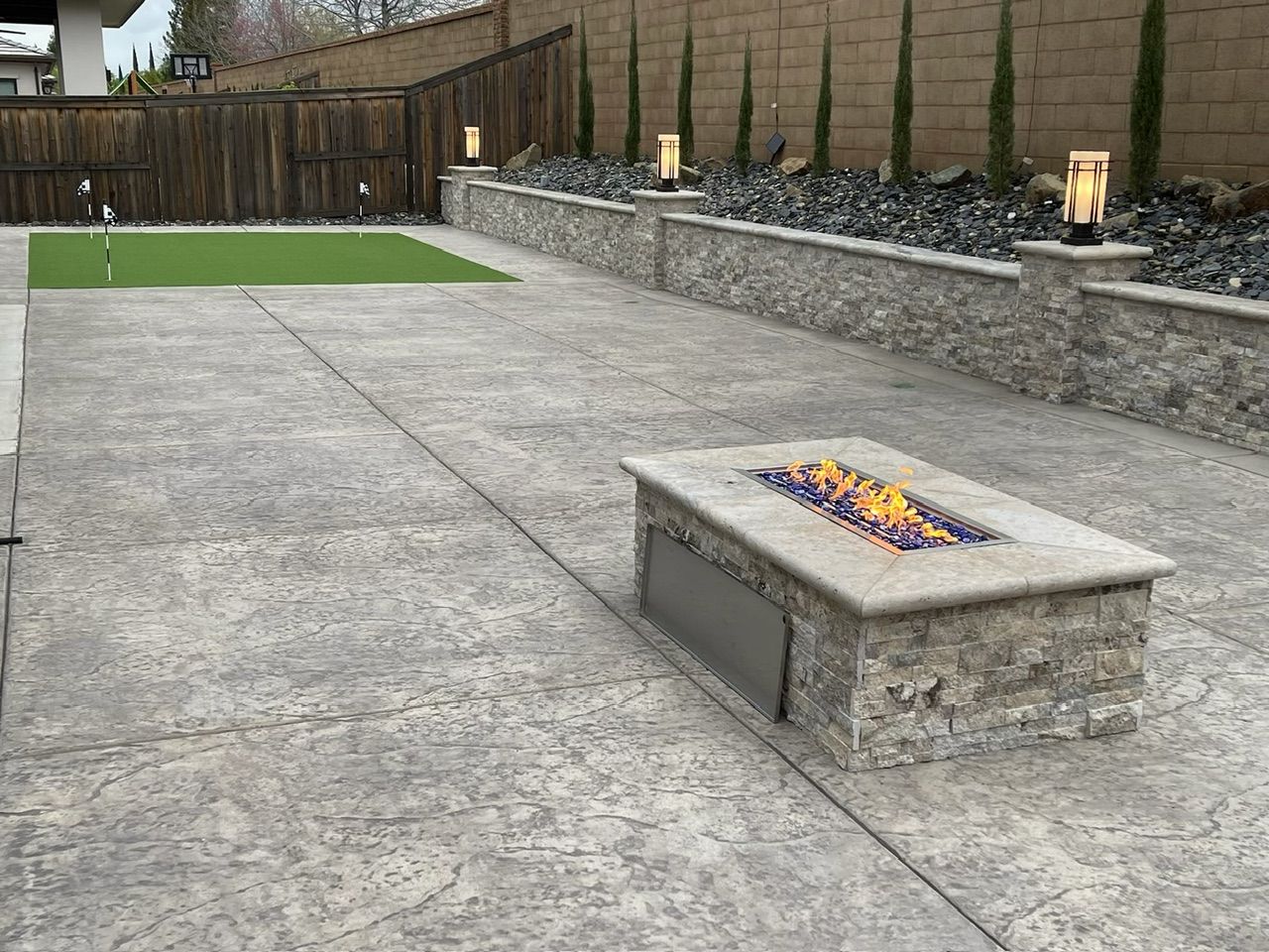 Fire Pit — Stockton, CA — NorCal Concrete