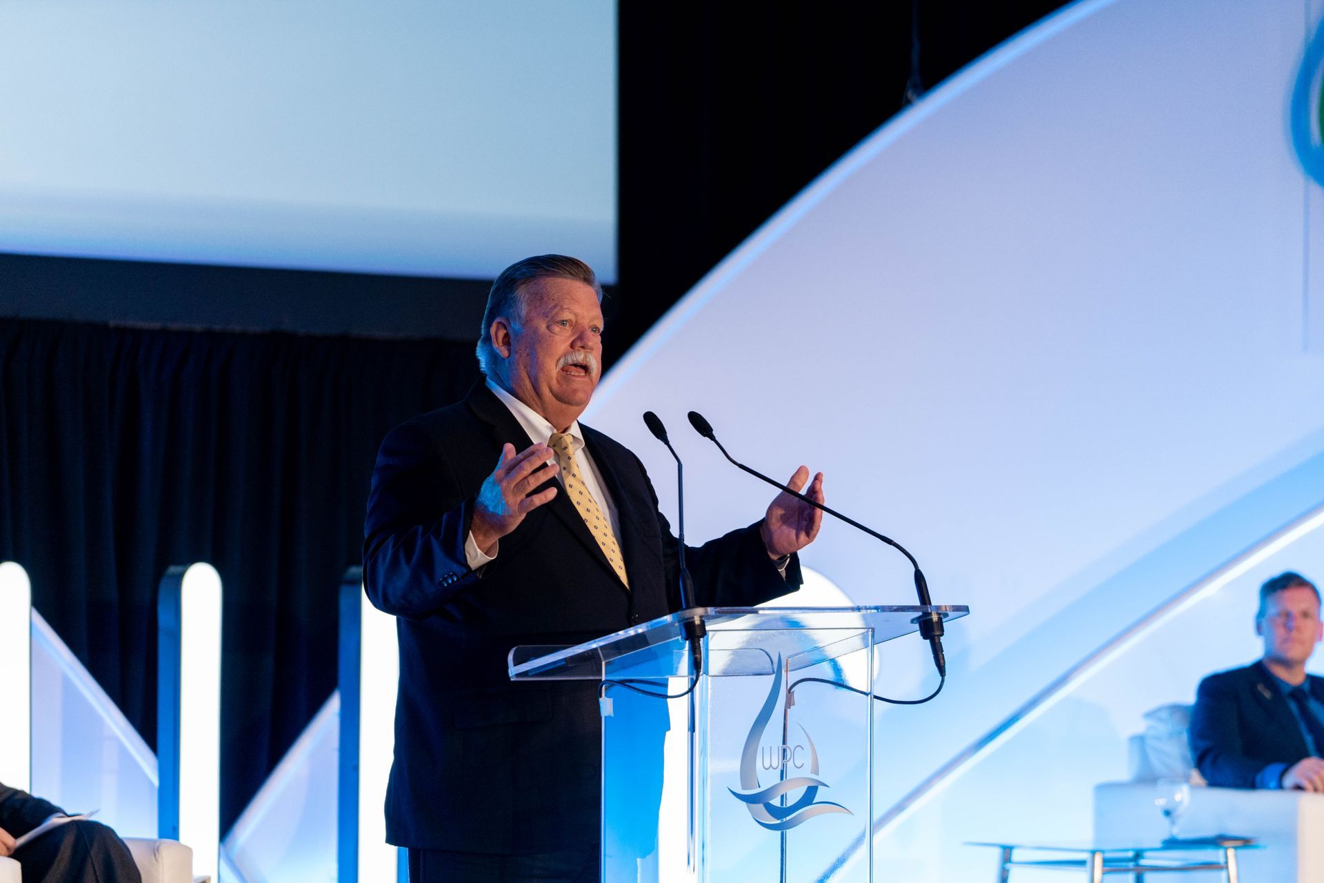 County Mayor speaking at an event in Chattanooga, TN