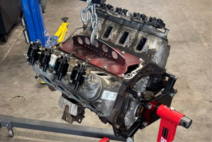 Engine in our garage | JP Automotive & Repair LLC