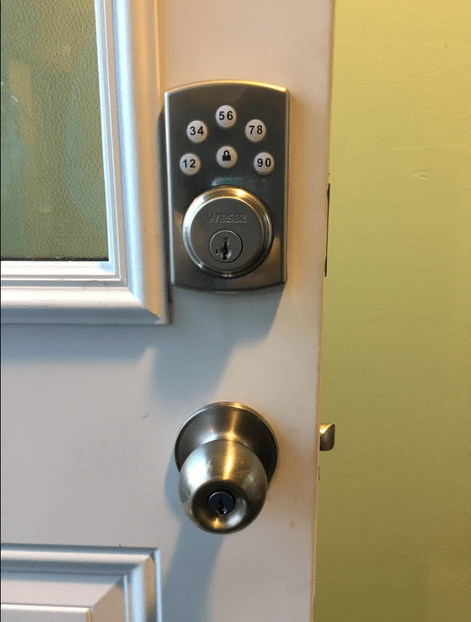 Electronic Lock Installation