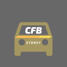 Car Finance Broker Sydney logo initials over a car