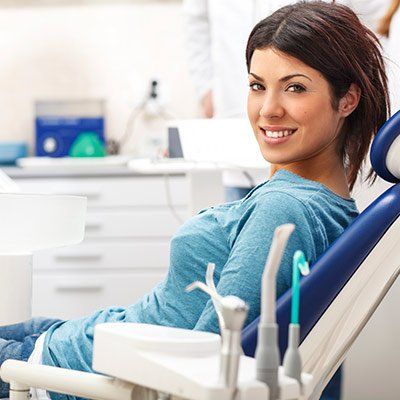 Teeth Cleaning — Patient on Dental Clinic in Royal Oak, MI