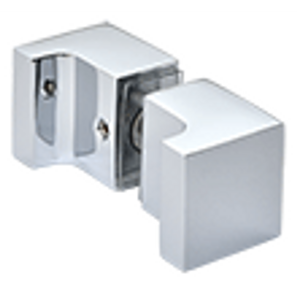 A close up of a metal object on a white background.