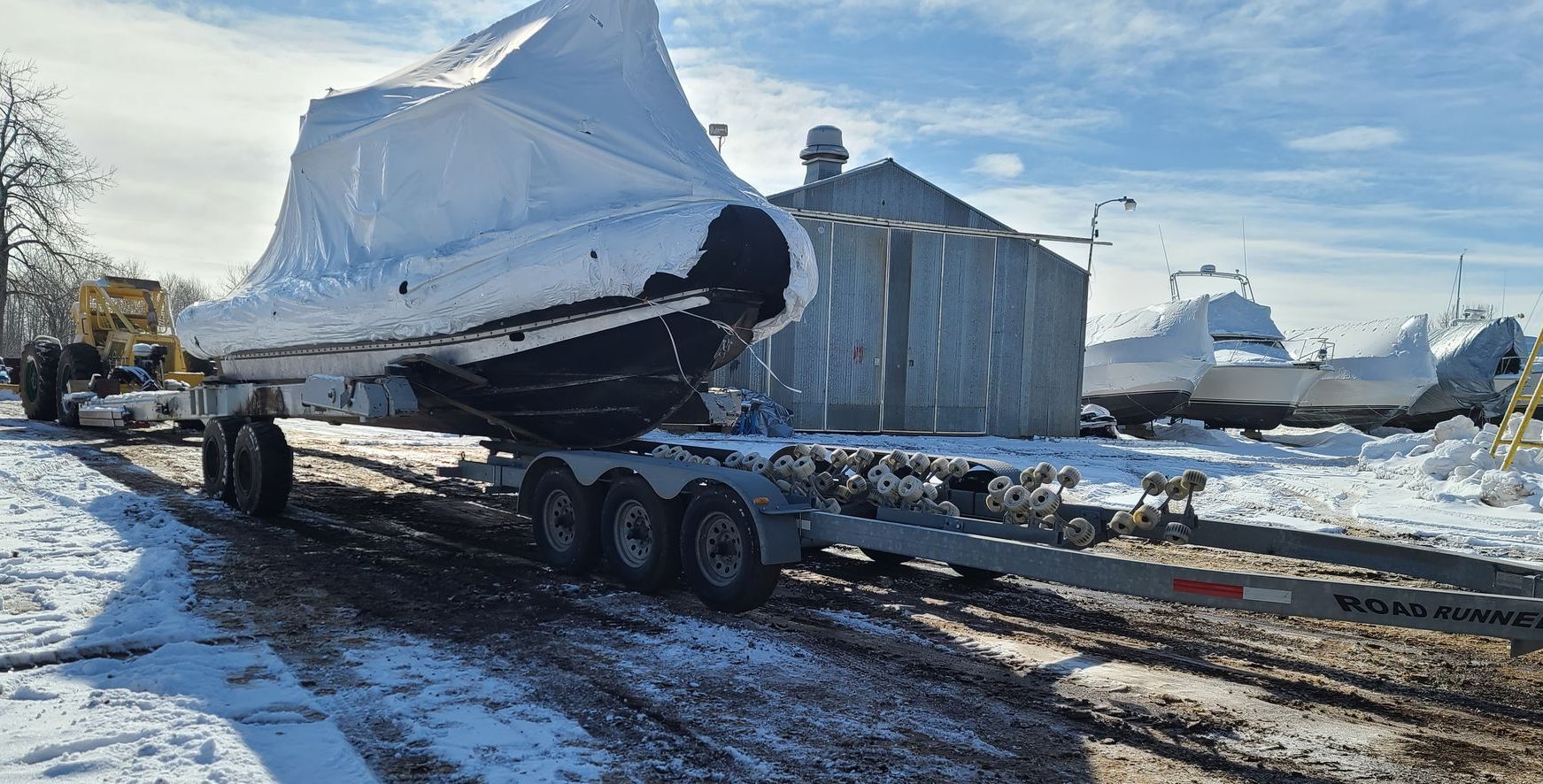 Launch and Haul Out Services available on the McKellar River in Thunder Bay, Ontario