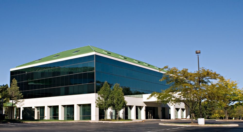 a Large Building With a Green Roof and a Lot of Windows — Total Tint Bendigo in White Hills, VIC