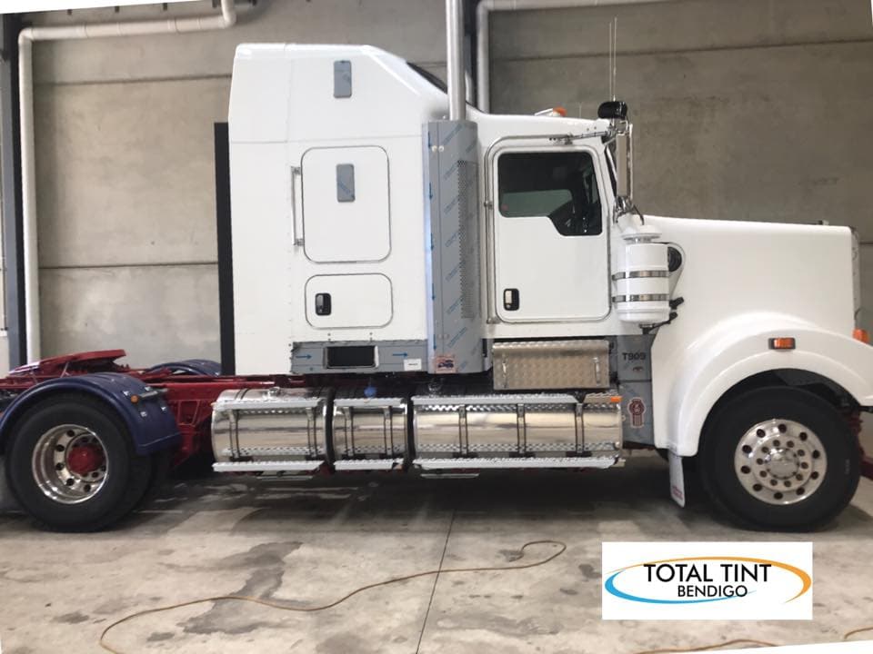 Truck with Semi Tinted Window — Total Tint Bendigo in East Bendigo, VIC