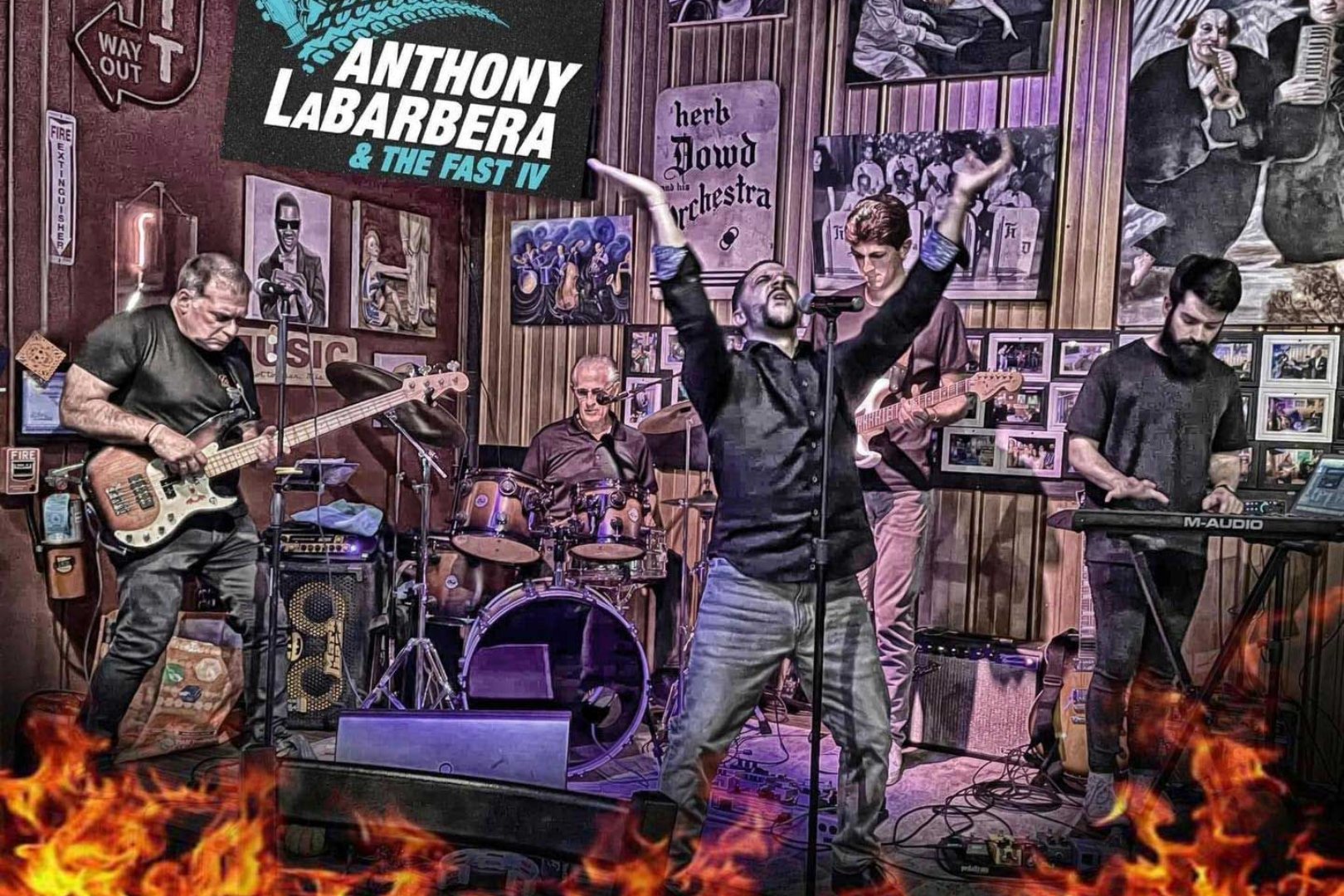 Bartender pouring red wine