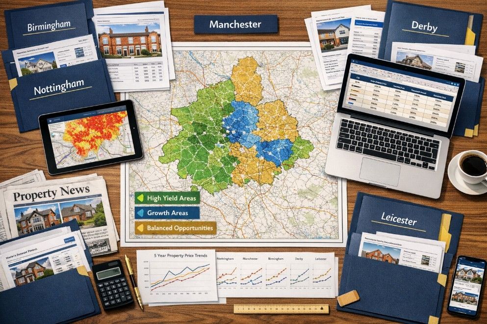 LAT Property Investments researching best locations for property investment