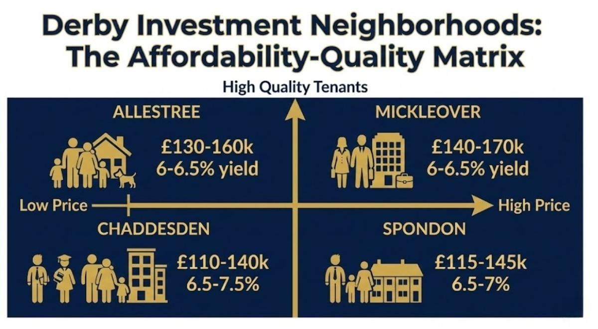 Derby property investment neighborhoods matrix